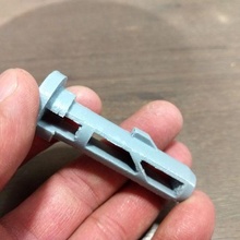 240l impennata bidone cerniera pin weber spazzatura raccolta differenziata sostituzione 3d print model - Mito3D