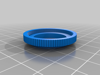 25-37mm test ring customized camera 3d print model - Mito3D