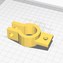 25mm central hose support tool 3d print model - Mito3D