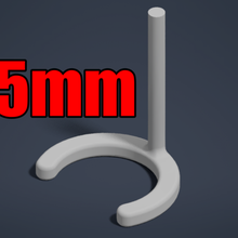 25mm pvc ppc Pixel Rohr Clip Abstandshalter Werkzeug Weihnachten metrisch sch40 ws2811 xlights draussen Garten 3d print model - Mito3D