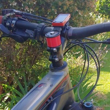 25mm distanziatore bicicletta attrezzo rosso 3d stampato 3d print model - Mito3D