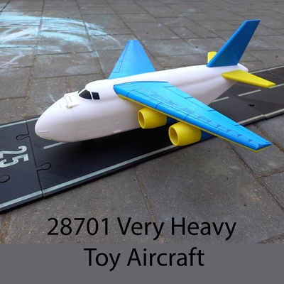 28701 heavy toy aircraft game plane antonov boeing airbus transport jet 3d print model - Mito3D