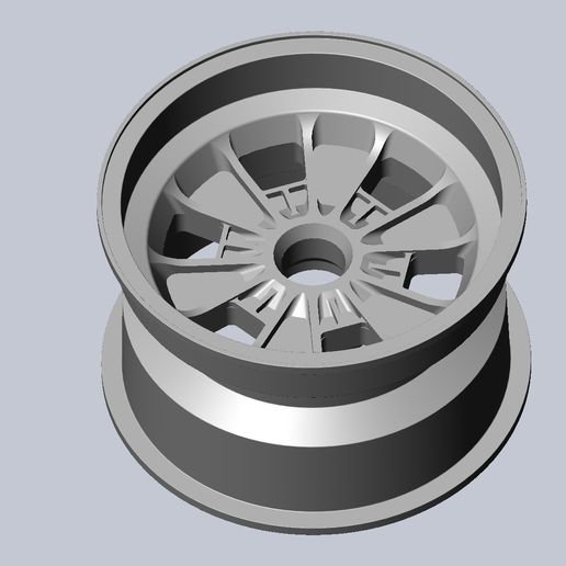 289 fia daytona coupe model car wheels 3d-printing replica miniature wheel fia-daytona 3D print model - Mito3D