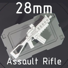 28mm assault rifle game wargame tabletop boardgame assaultrifle gun weapon machinegun sniperrifle 3d print model - Mito3D