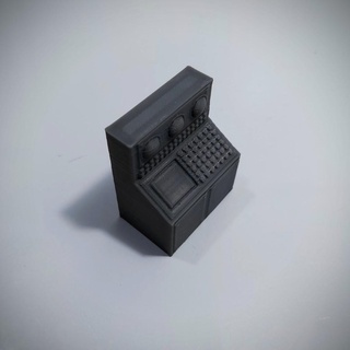 28mm consola ciencia ficción terreno 28mmscale miniatura dispersión mesa juego guerra edificios estructuras 3d print model - Mito3D