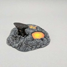 28mm fire giant's forge game toy accessories warhammer wargaming viking scatter terrain rpg roleplaying pathfinder lava giant gaming fantasy dungeons dragons dnd crater boardgame anvil 40k 3d print model - Mito3D