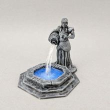 28mm fountain alewife game toy accessories warhammer wargaming tabletop stone statue rpg roleplaying pathfinder openforge mordheim gaming frostgrave fantasy dungeons dragons dungeon dnd boardgame 3d print model - Mito3D