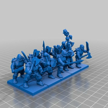 28mm orc morax unit games workshop kings of war mantic tabletop warhammer toy 3d print model - Mito3D