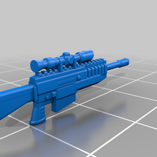 28mm rifles toy_game_accessories 3d print model - Mito3D