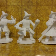 28mm scale miniatures general wizard game pathfinder d&d tabletop rpg magic 3d print model - Mito3D