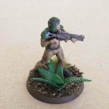 28mm soldiers 40k games workshop grimdark future marine onepagerules soldier warhammer toy 3d print model - Mito3D