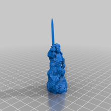 28mm unfinished knight statue 40k boardgame castle dnd dungeon dungeons and dragons fantasy frostgrave game gaming greyhawk miniature pathfinder rpg stone tabletop wargaming warhammer toy_game_accessories 3d print model - Mito3D