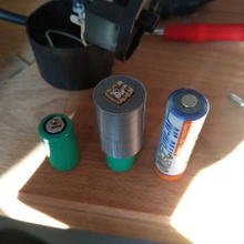 2 3aa aa battery loading adapter various diy 3d print model - Mito3D