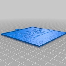 2 doppiaggi litografia arte personalizzato 2d 3d print model - Mito3D