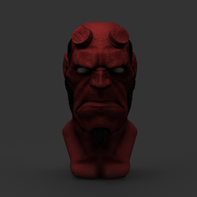 2 hellboy angry normal 3d print model - Mito3D