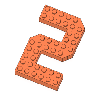 2 Lego uyumlu numara kek toppers mumlar çikolatalar epoksi reçine blok bloklar tuğla mini figürler figür doğum günü Parti çocuk Oyna yaş sayılar bloklu Arapça rakamlar 3d print model - Mito3D