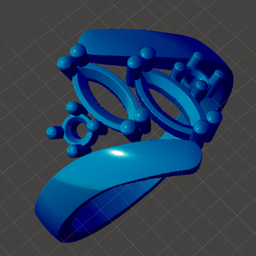 2 marquiz joyería joya licenciatura anillo marquesa 3D print model - Mito3D