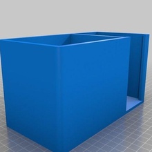 2 post-it pen holder organization 3d print model - Mito3D
