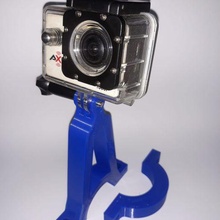 2 pro soutien go caméra came film moitié multimédia 3d print model - Mito3D