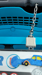 2cv citro Citroen Pferde Schlüssel Ring Zeichen Einkaufen Wagen Caddie Jahrgang Supermarkt 3d print model - Mito3D