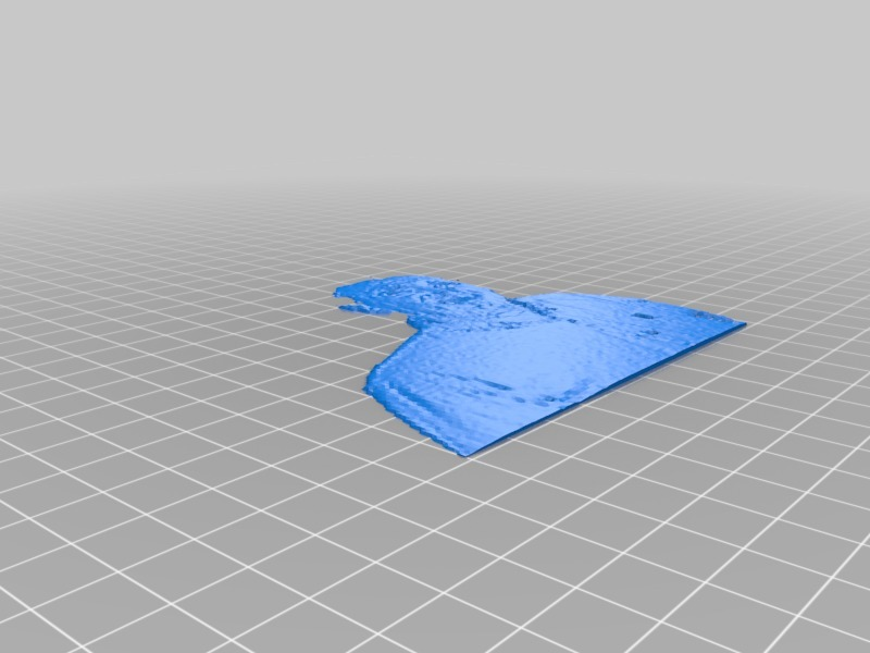 2d 3d 235 özelleştirilmiş Sanat 3D print model - Mito3D