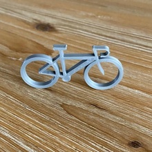 2d deko bisiklet Sanat 3d print model - Mito3D