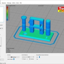 2g mini filament test attrezzo 3d stampante stampa ponte filamento ritrazione sketchup 3d print model - Mito3D