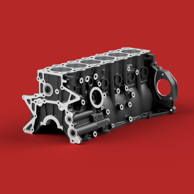 2jz motore bloccare mk4 in linea 6 i6 3d print model - Mito3D
