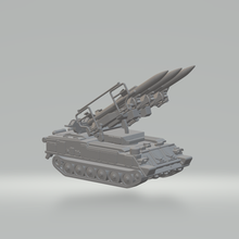 2k12 Rakete Startprogramm Gadget Panzer Krieg Druckguss h0 ho Modell Militär 3d print model - Mito3D