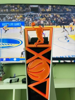 2k24 ps5 face plate console cover basketball personalise playstation 5 faceplate nba jordan jumpman custom 3d print model - Mito3D