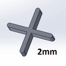 2mm traversa strumento segmentazione prospettiva pavimenti in parquet 3d print model - Mito3D