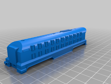 2nd classe voiture type échelle snowpiercer train 3d impression 3d print model - Mito3D