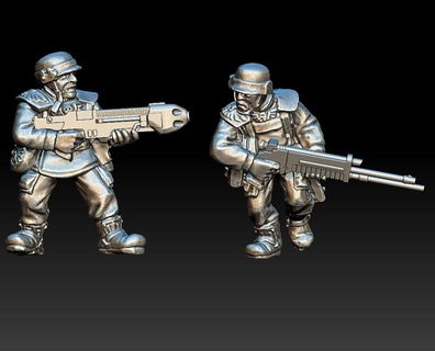 2nd edition cadian plasma sniper oldhammer kustom imperial guard war hammer 3d print model - Mito3D