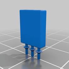 2poort feminino dupont conector ferramenta personalizado eletrônica 3d print model - Mito3D