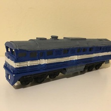 2te116 russe train diesel h0 1 87 jeu jouets mécaniques le modèle de trains 3d print model - Mito3D