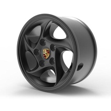 2x1 original Porsche roue jante clé anneaux porte clés pneus audi noir qualité voitures voiture Puissance aérodynamique facile épique 3d print model - Mito3D