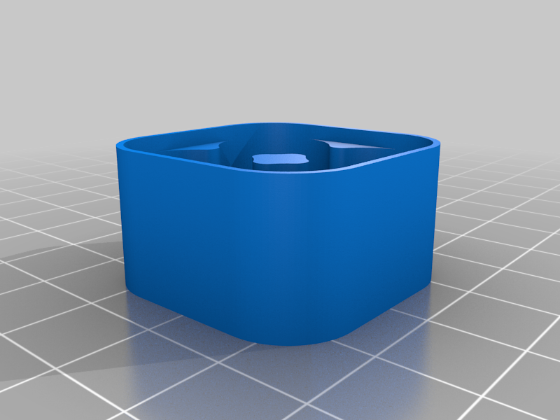 2x2 aa top customized containers 3D print model - Mito3D