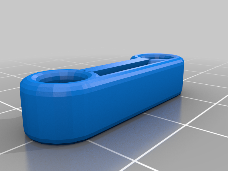 2x tube clip 3D print model - Mito3D