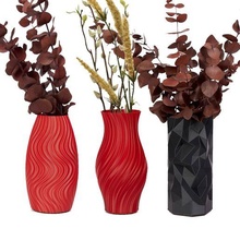 3 set vasi fiore Modelli brezza fiamma geode vaso decorazione parametrico design 3d print model - Mito3D