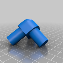 3-way elbow box anti-aerolization 3d print model - Mito3D