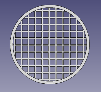 32mm slotted grids Various grid for bonsai pots drainage pot 3d print model - Mito3D
