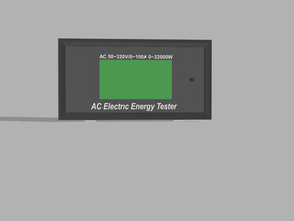 3010 - ac electric energy tester battery dc power detector dt-3010 dt3010 voltmeter electronics 3d print model - Mito3D
