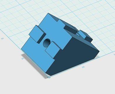 3030 profil yan dirsek 3d yazıcı parçalar 3d print model - Mito3D