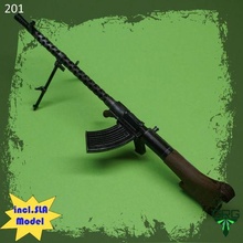 30 - scale 1 4 gun rifle grg replica guns machinegun 3d print model - Mito3D