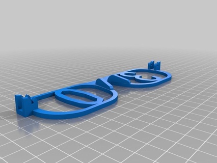 30 years glasses customized 3d print model - Mito3D