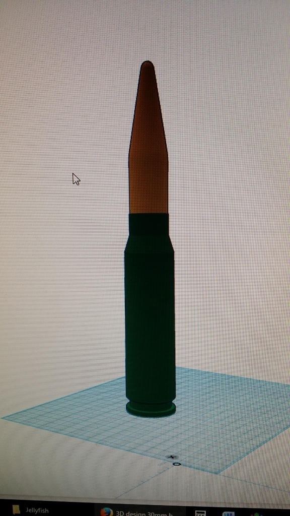 30mm round a-10 mk46 systems 3d printing 3D print model - Mito3D