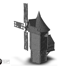 31 Warhammer yaş Sigmar cıvata aksiyon alevler savaş manzara arazi oyunu modern mimari ev küçük resimler bina rakamlar oyun zindan fantezi 3d print model - Mito3D