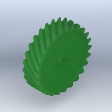 31 piece crossed helical gears set module 1 gear cutting gearbox gearset gearwhell gearshift creality nero solidworksmodel stl printable printing model printings 3d max obj gcode 3d print model - Mito3D