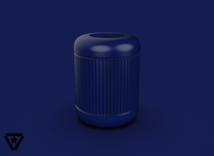 32 cylinder lines geometric planter pot - v1 - misa inches Tools container flower pot flower vase garden gardening geometric geometric vase geometry hiyashi minami planter pot planter vase pot storage vase containers box organization  3d print model - Mito3D
