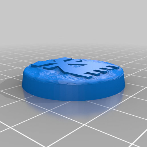 32mm khorne Base Spiele 3D print model - Mito3D